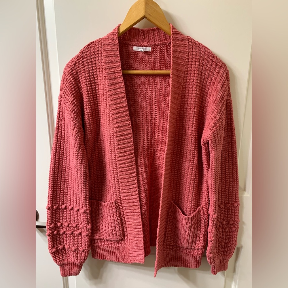 Maurices Coral Cardigan